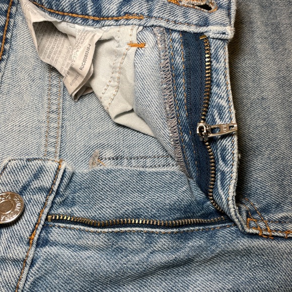 Zara High Waisted Mom Jeans Size 0 - Picture 7 of 9